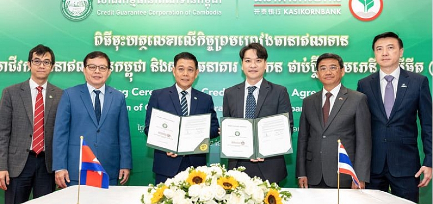 CGCC and Kasikornbank agreement inked to support Cambodian MSMEs